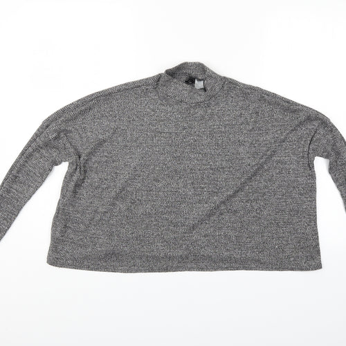 Divided Womens Grey   Pullover Jumper Size M