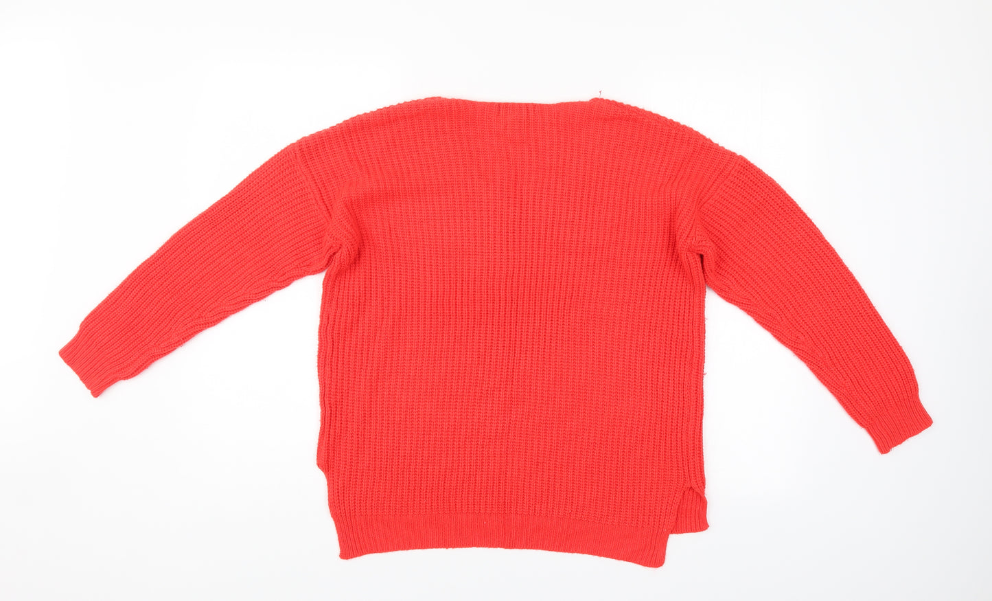 Primark Womens Orange   Pullover Jumper Size 14