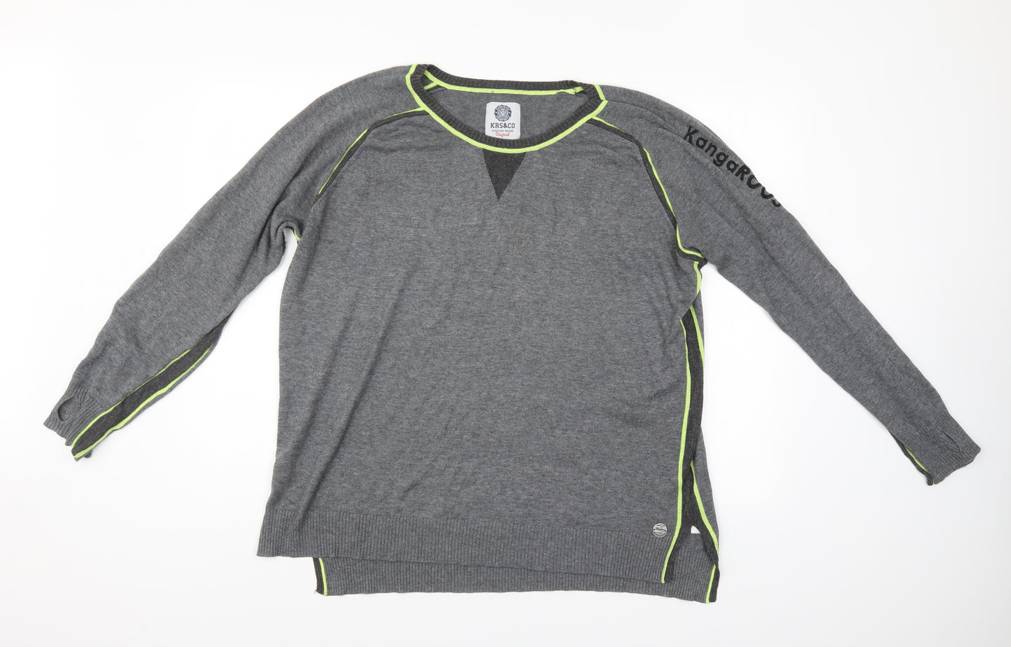 KRS&Co Womens Grey   Pullover Jumper Size 24