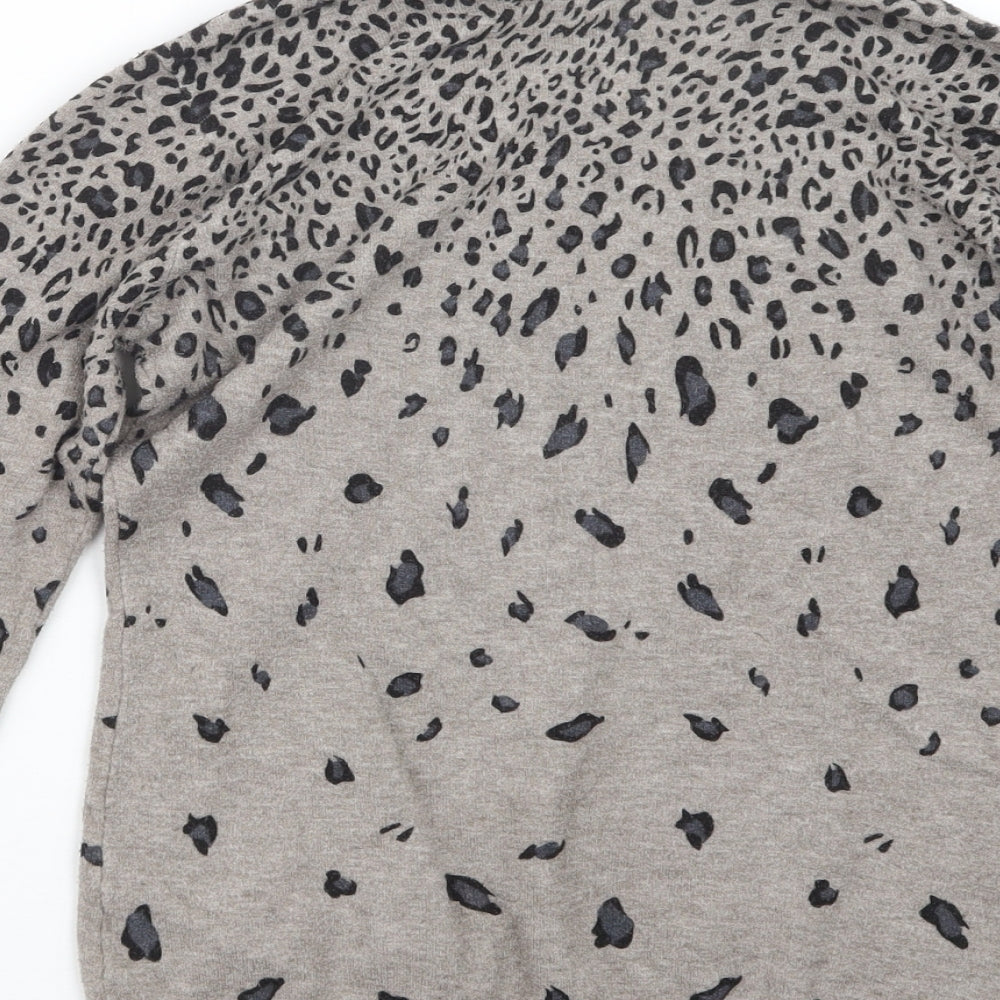 DAMOD Womens Beige  Knit Pullover Jumper Size S