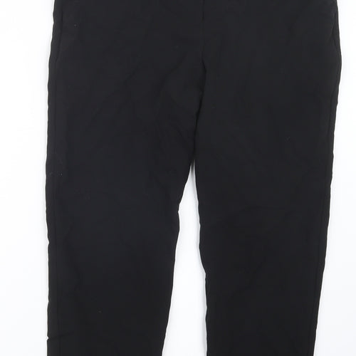 F&F Womens Black   Trousers  Size 10 L26 in