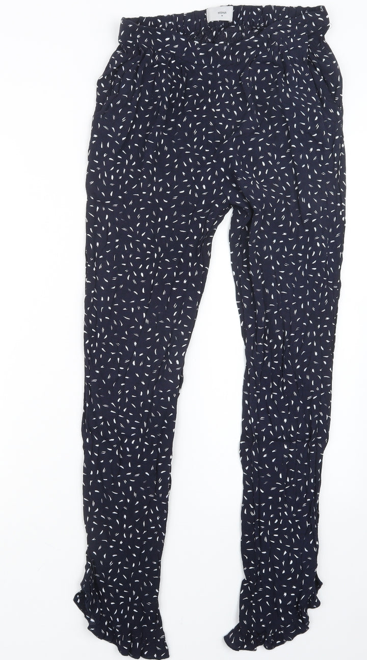 Minimum Womens Blue   Trousers  Size 10 L29.5 in