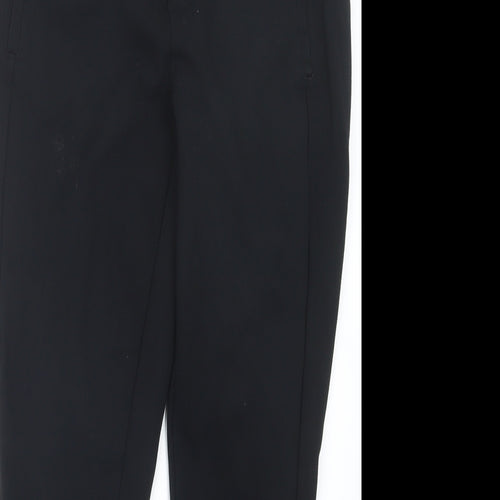 D. Jeans Womens Black   Trousers  Size 8 L25.5 in