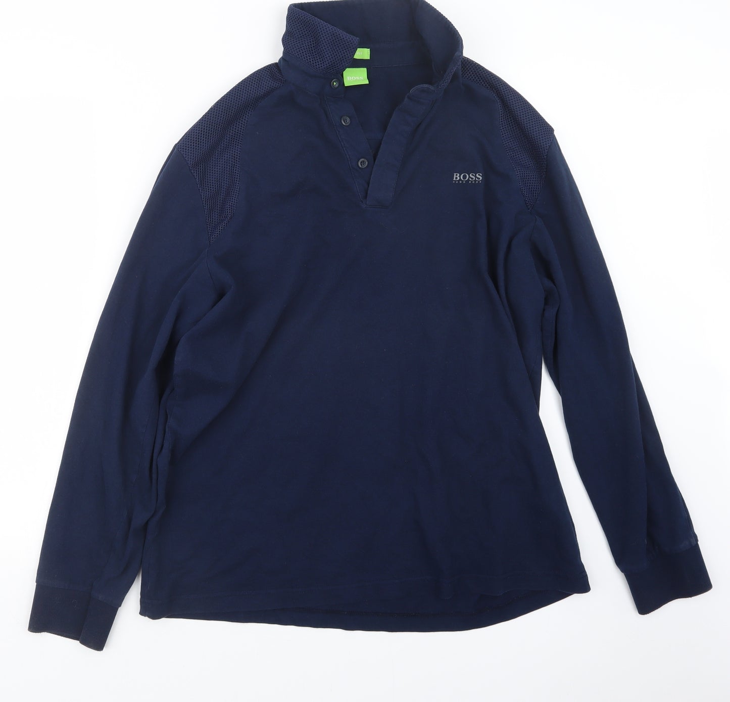 HUGO BOSS Mens Blue    Polo Size 2XL