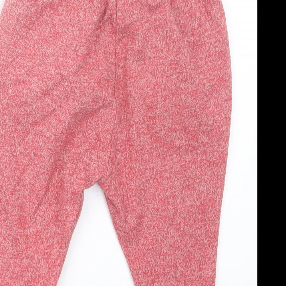 mamas & papas Boys Red   Capri Trousers Size 12-18 Months