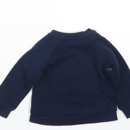 Primark Girls Blue   Pullover Jumper Size 6-9 Months