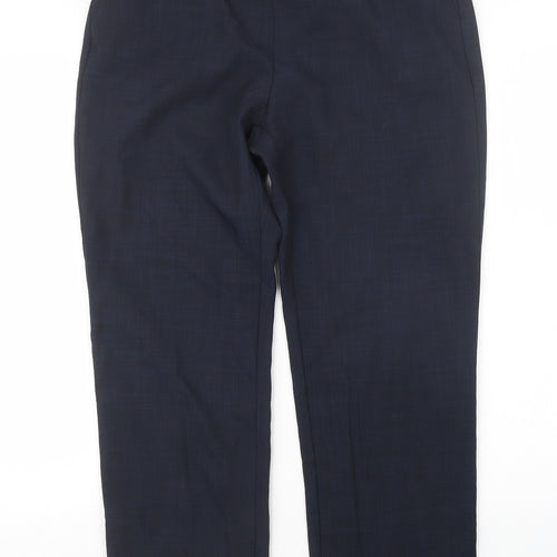 Marks and Spencer Womens Blue   Trousers  Size 12 L27 in