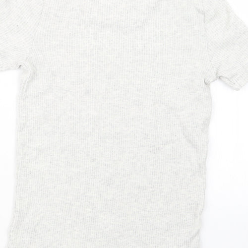 F&F Boys Grey Geometric   Pyjama Top Size 9-10 Years
