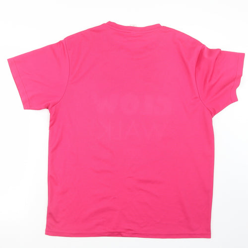 Roly Womens Pink   Basic T-Shirt Size XL