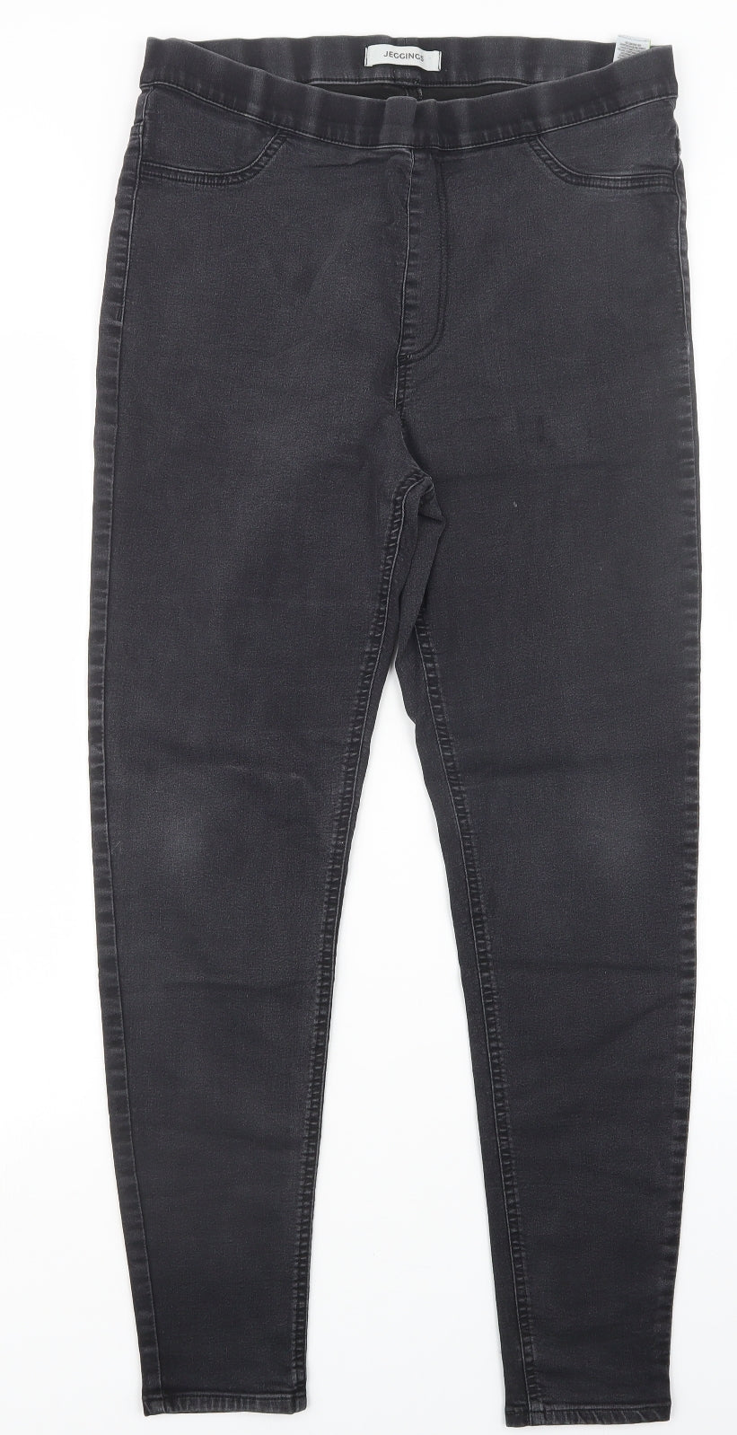 Marks and Spencer Womens Black  Denim Jegging Jeans Size 16 L28 in
