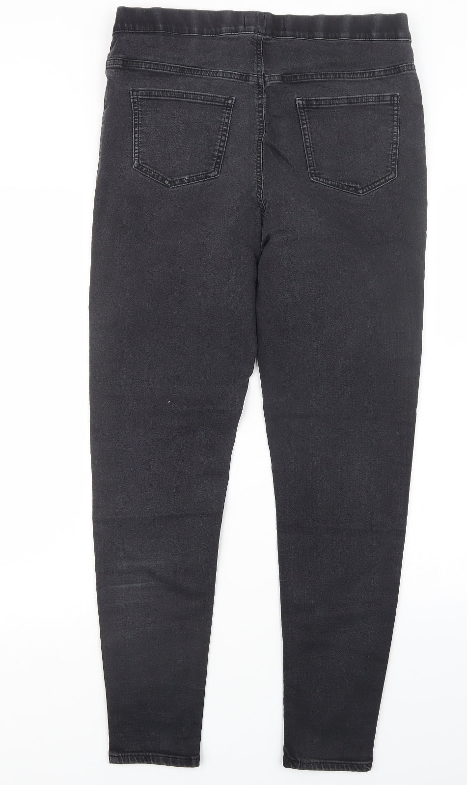 Marks and Spencer Womens Black  Denim Jegging Jeans Size 16 L28 in