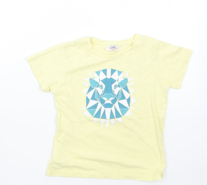 SOOBE Boys Yellow   Basic T-Shirt Size 6 Years