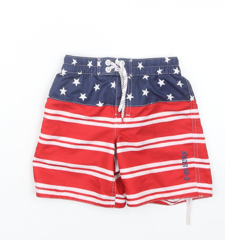 Gap Boys Red   Cargo Shorts Size 4 Years - Swim Shorts