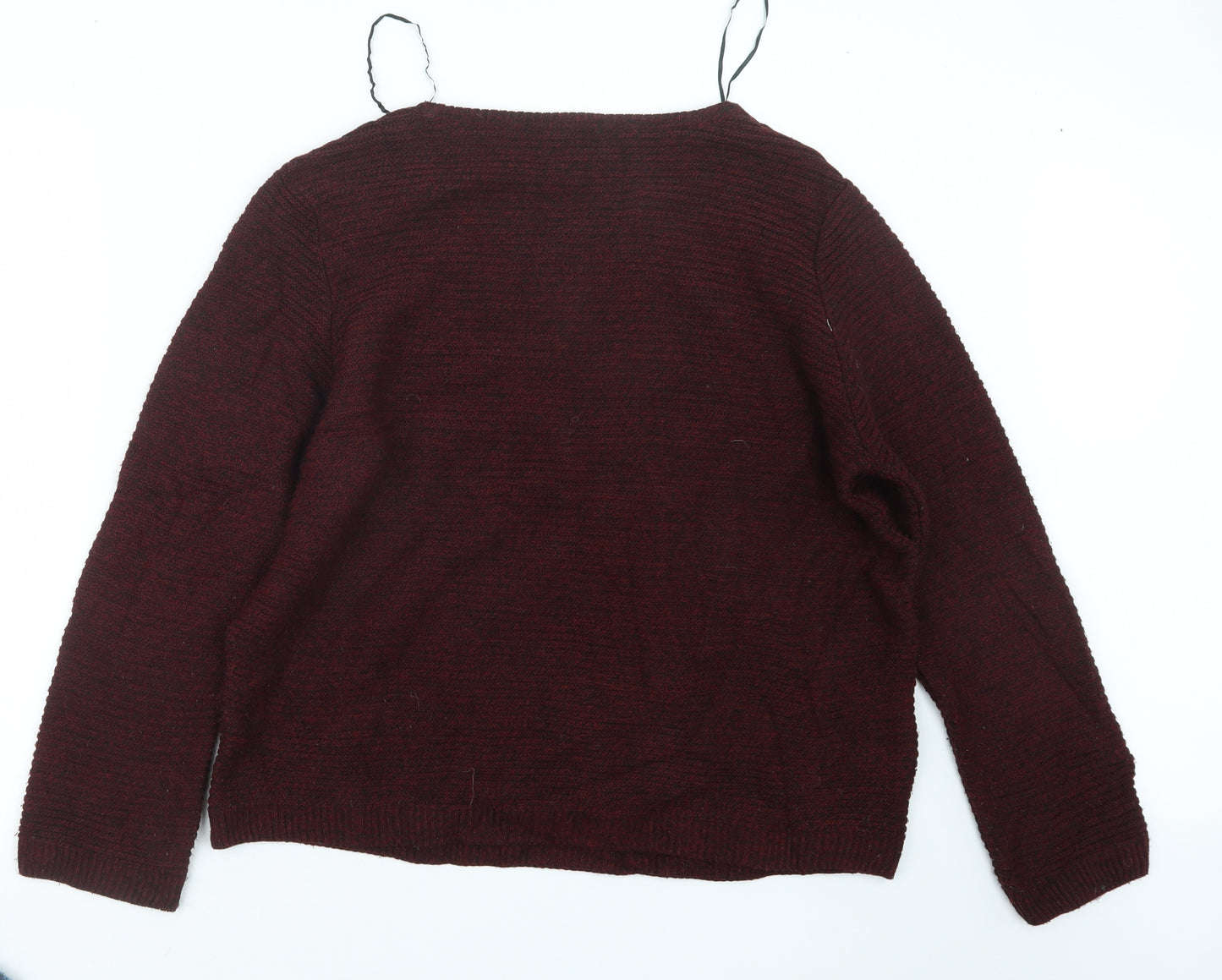 George Womens Red  Knit Pullover Jumper Size 20