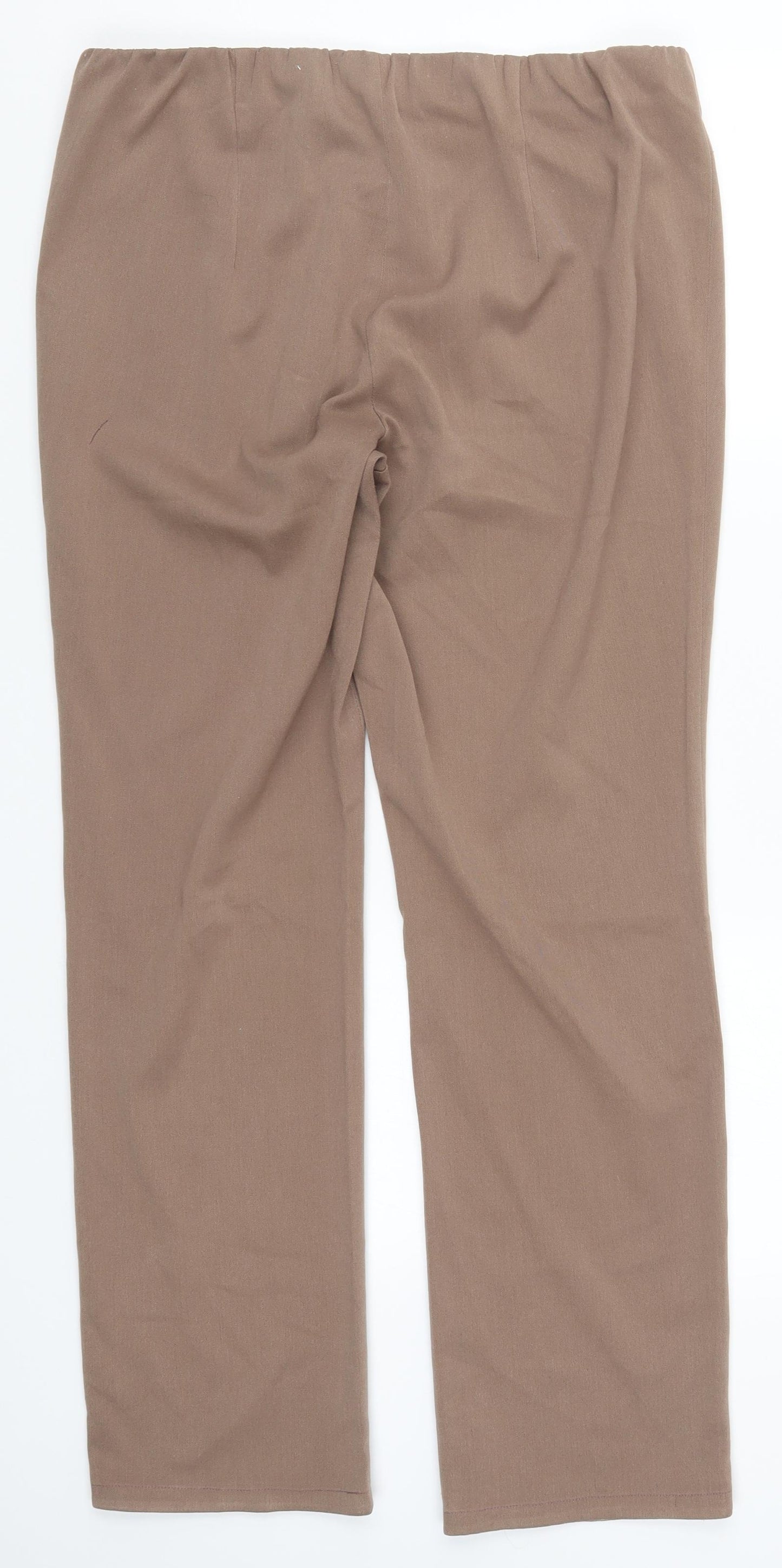 Preworn Womens Brown   Trousers  Size 34 in L29 in