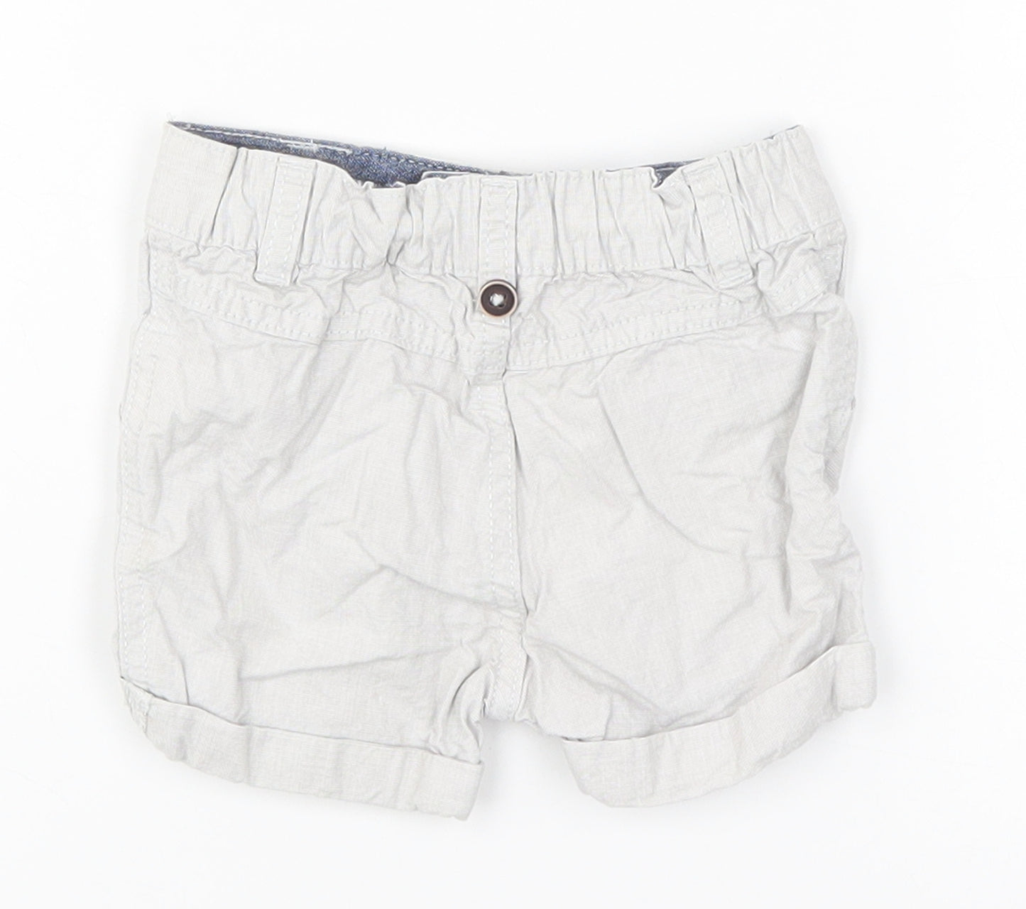 F&F Boys Grey   Cropped Trousers Size 6-9 Months