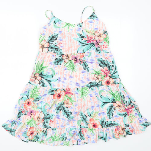 Primark Womens Multicoloured Floral  Trapeze & Swing  Size 6