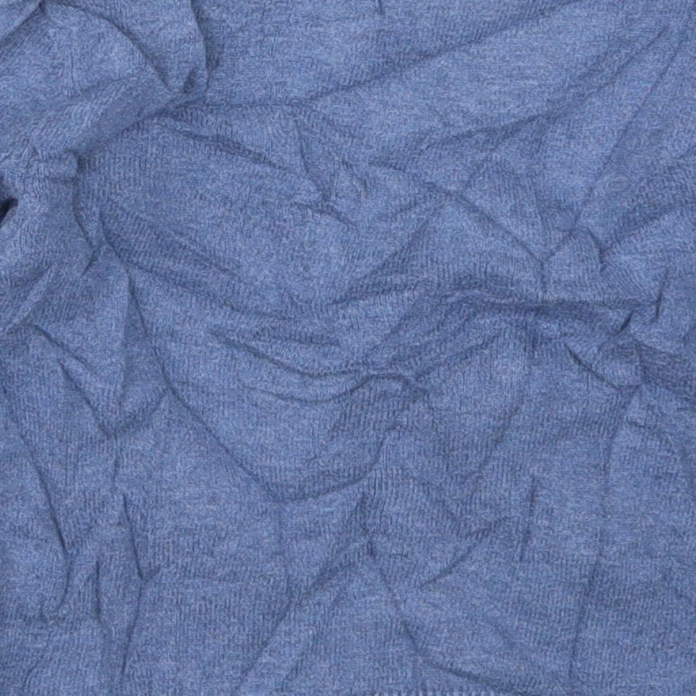 H&M Boys Blue  Knit Pullover Jumper Size 3-4 Years  - Shark
