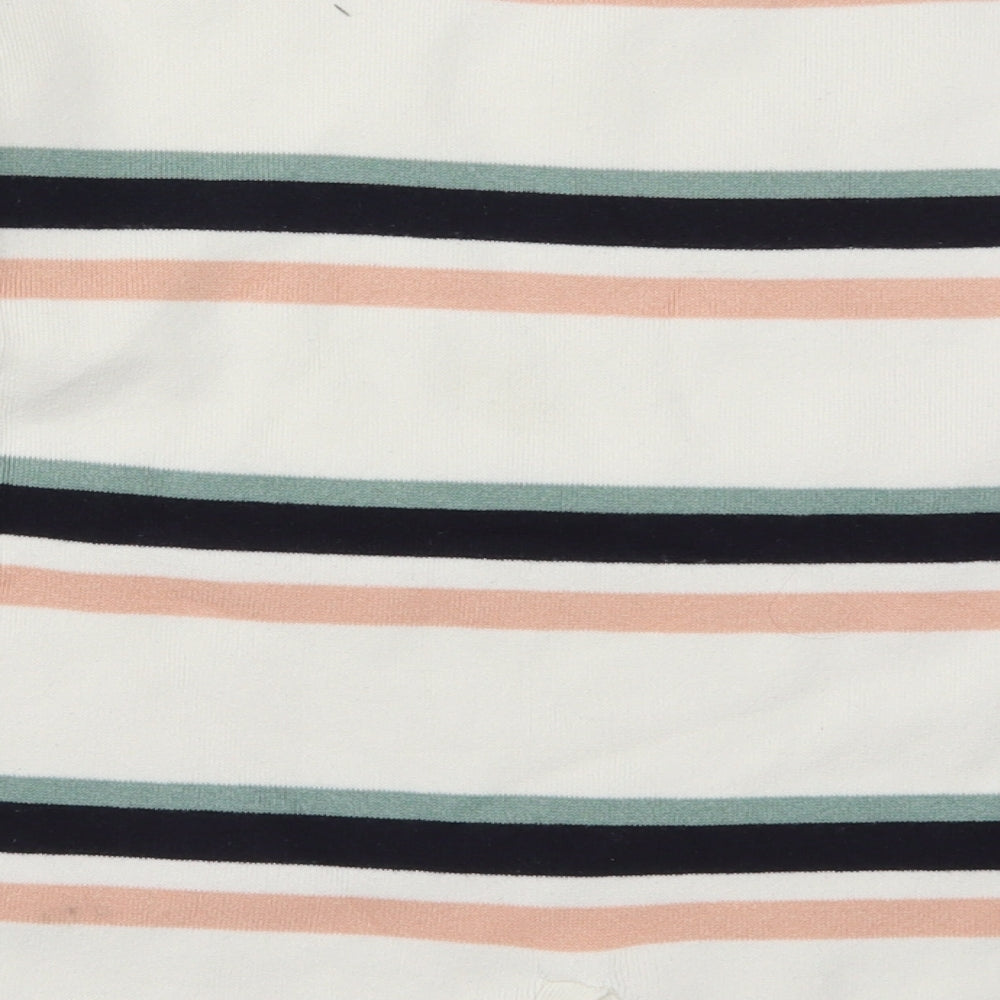 Marks and Spencer Womens Multicoloured Striped Knit Pullover Jumper Size S