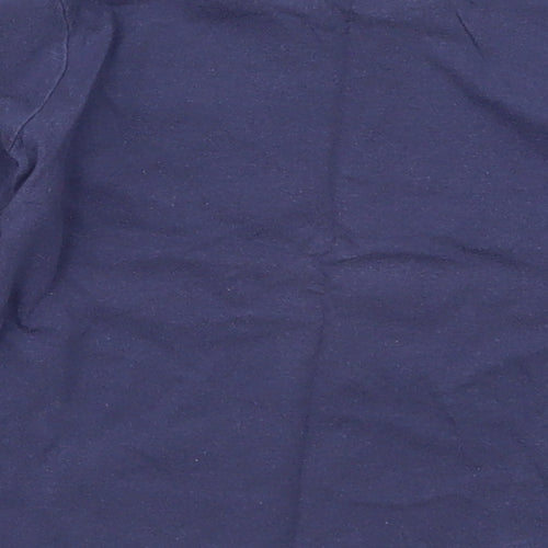 TU Girls Blue   Basic T-Shirt Size 18-24 Months  - Butterflies