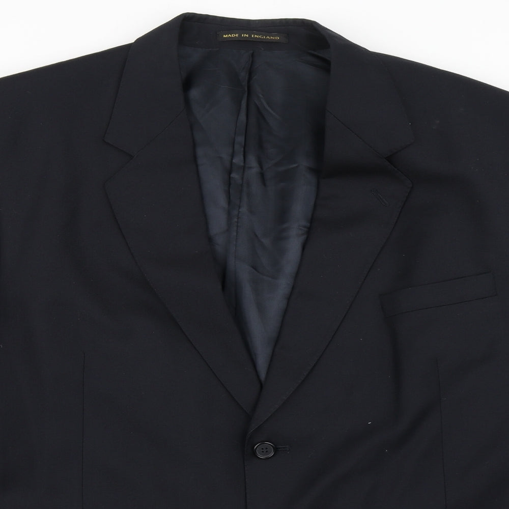 James Barry Mens Blue   Jacket Blazer Size 46