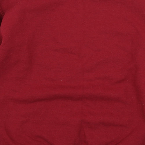 Gildan Womens Red   Pullover Sweatshirt Size S  - Christmas Sweater