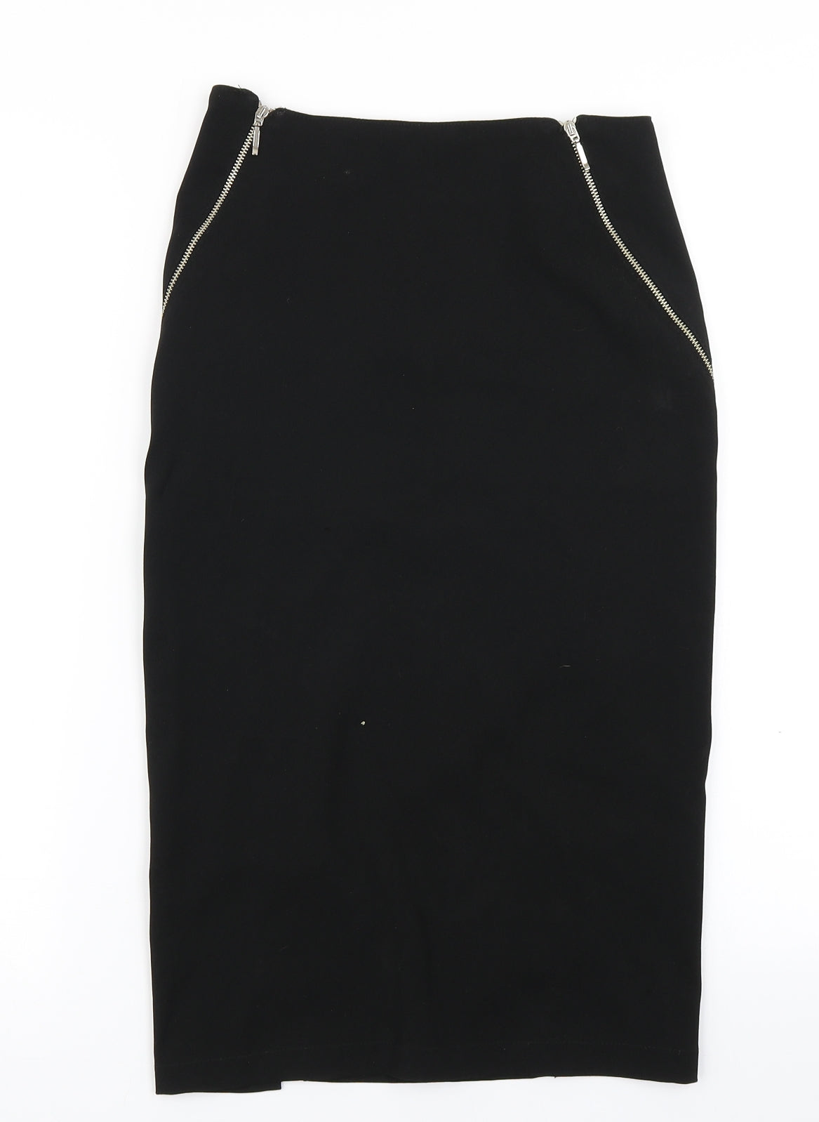 Morgan Womens Black   Straight & Pencil Skirt Size 8