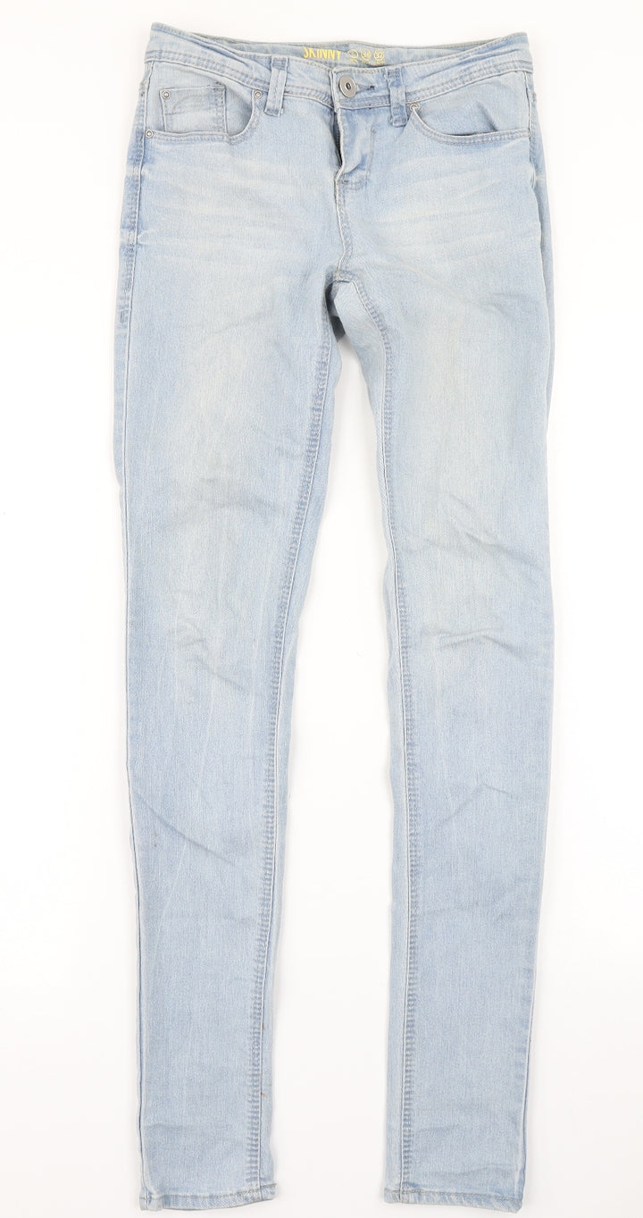 Denim Co Womens Blue Denim Skinny Jeans Size 6 L31 in