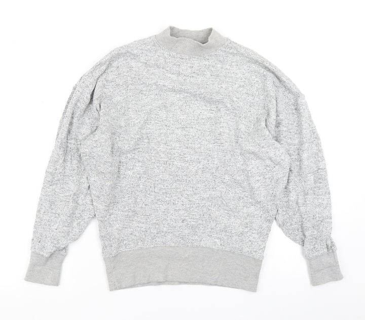 Topshop Womens Grey   Pullover Sweatshirt Size 4