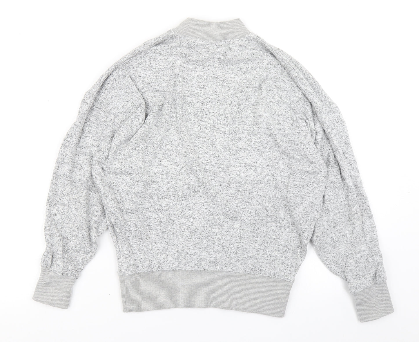 Topshop Womens Grey   Pullover Sweatshirt Size 4
