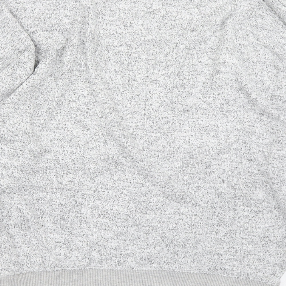 Topshop Womens Grey   Pullover Sweatshirt Size 4