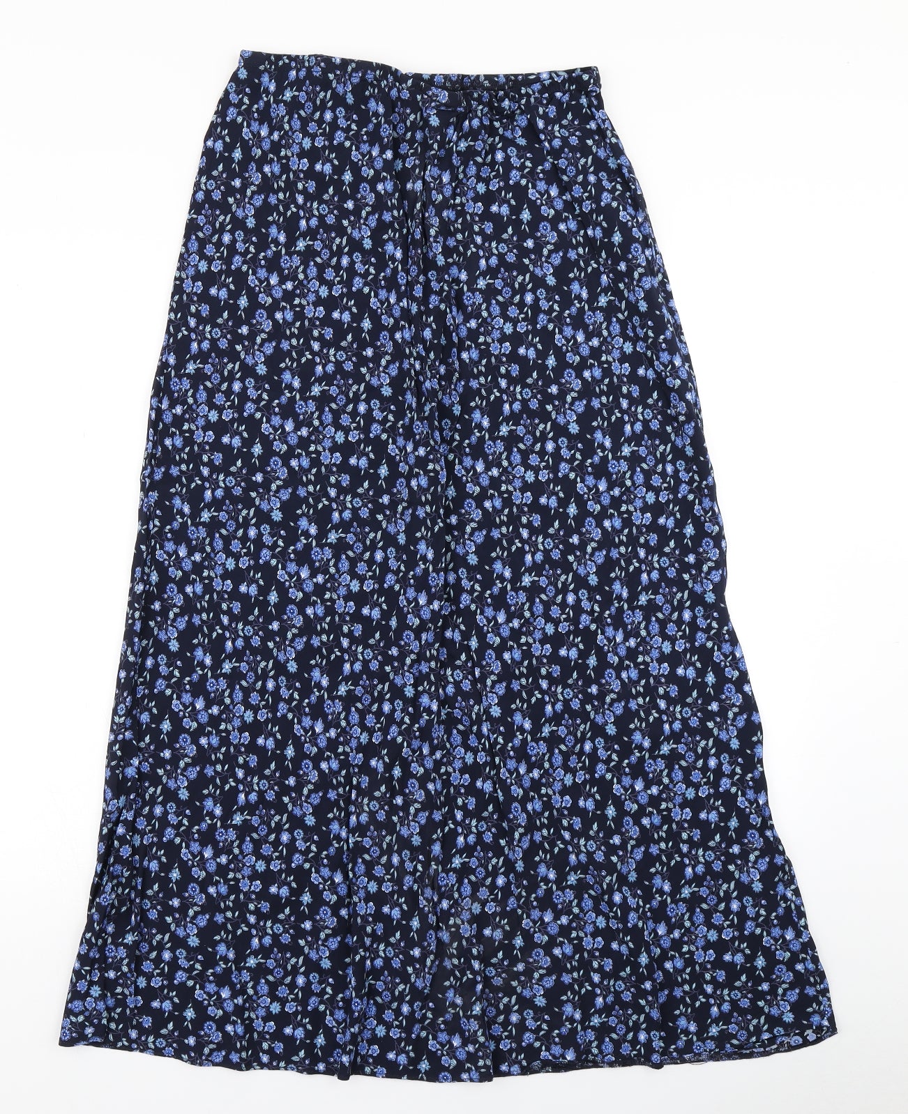 Florence & Fred Womens Blue Floral  Maxi Skirt Size 16