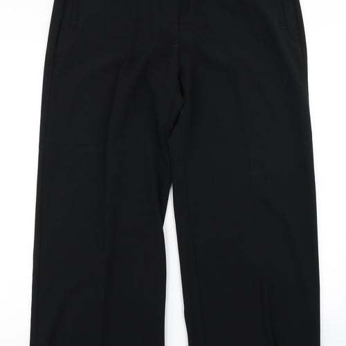 M&S Collection Womens Black   Trousers  Size 16 L26 in