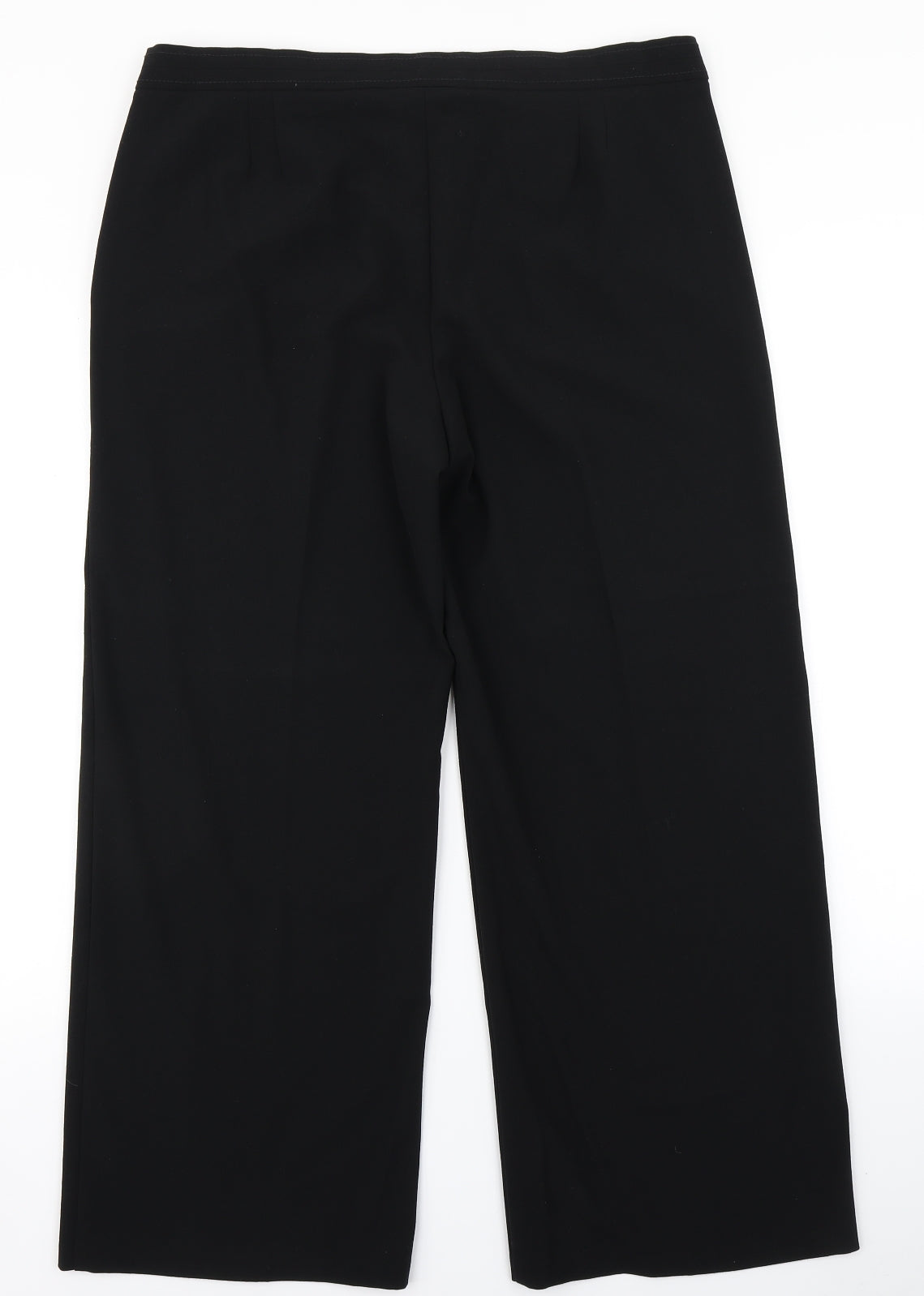 M&S Collection Womens Black   Trousers  Size 16 L26 in
