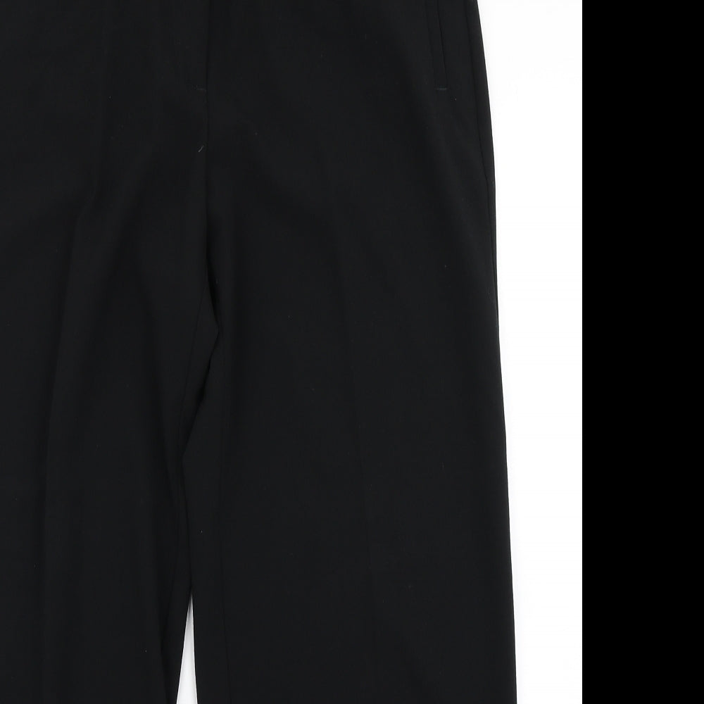 M&S Collection Womens Black   Trousers  Size 16 L26 in