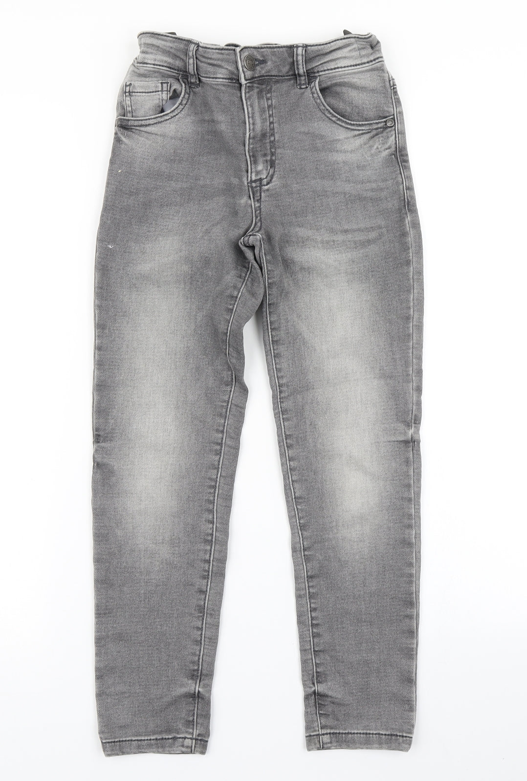 George Boys Grey  Denim Skinny Jeans Size 9 Years