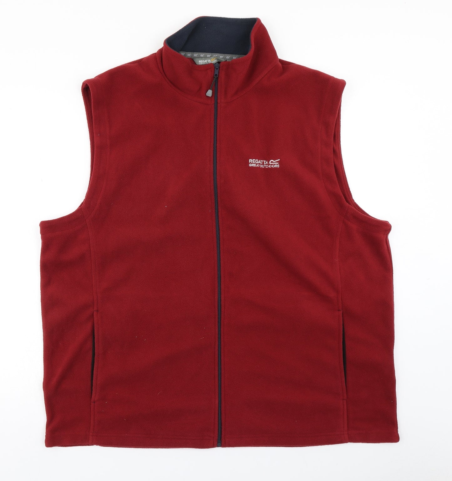 Regatta Mens Red  Fleece Gilet Jacket Size 2XL