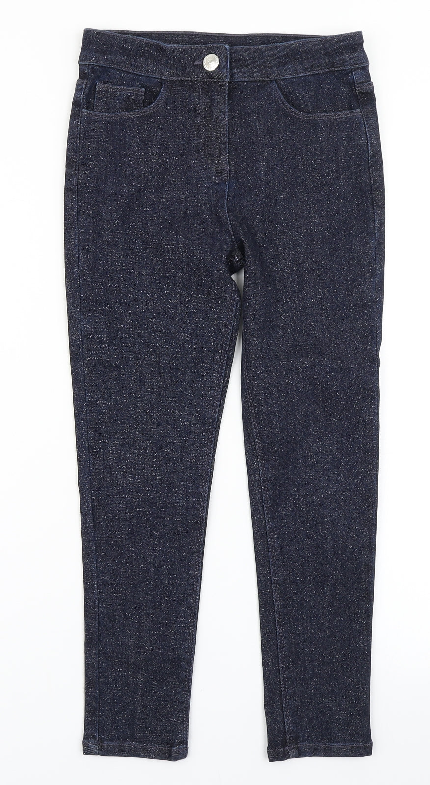 Matalan Girls Blue  Denim Skinny Jeans Size 8 Years