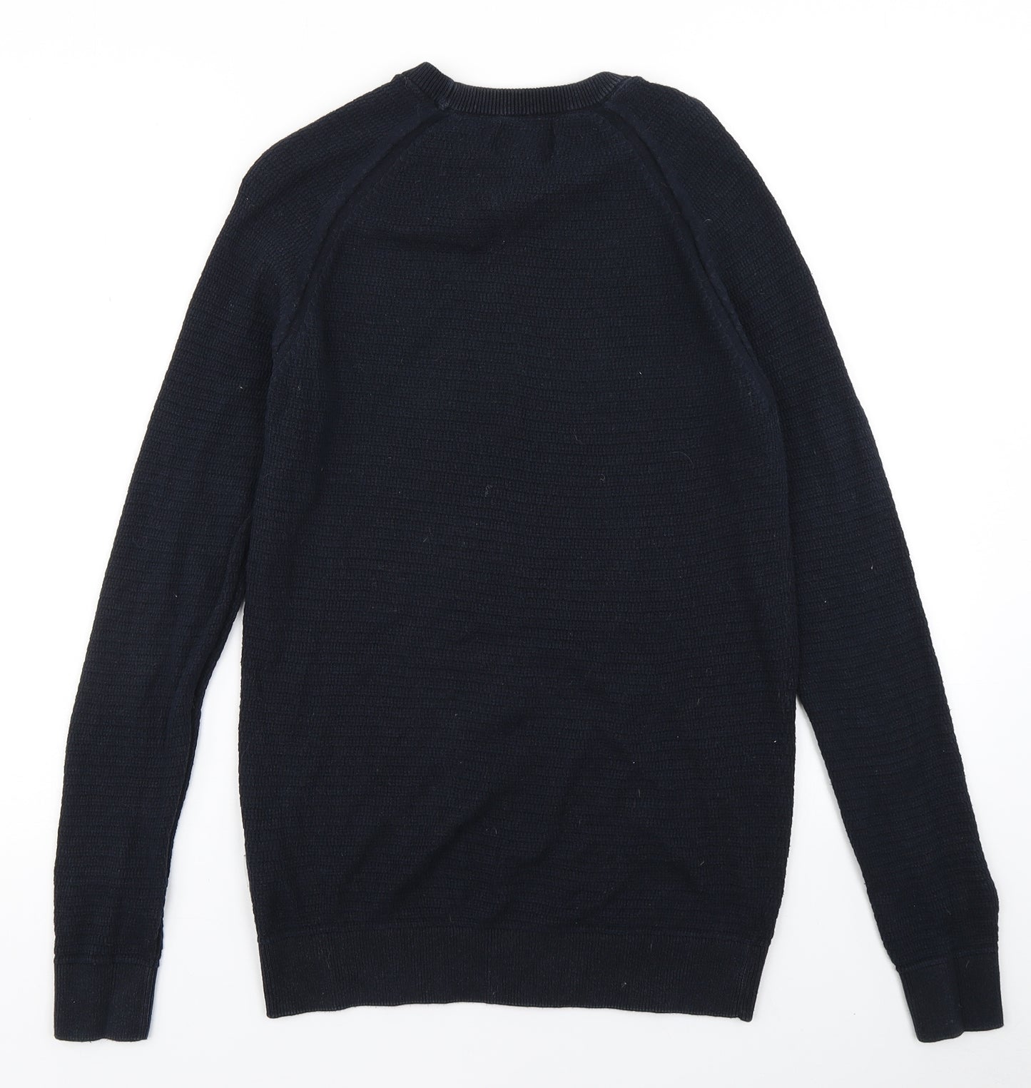 Peter Werth Mens Blue  Knit Pullover Jumper Size S