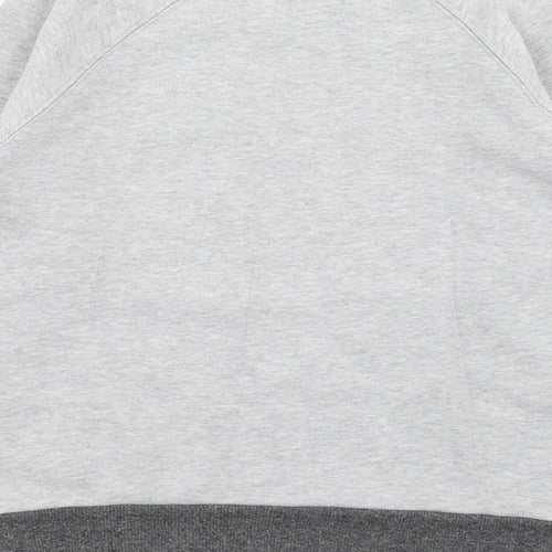 Baci & Abbracci Boys Grey Colourblock  Pullover Sweatshirt Size S