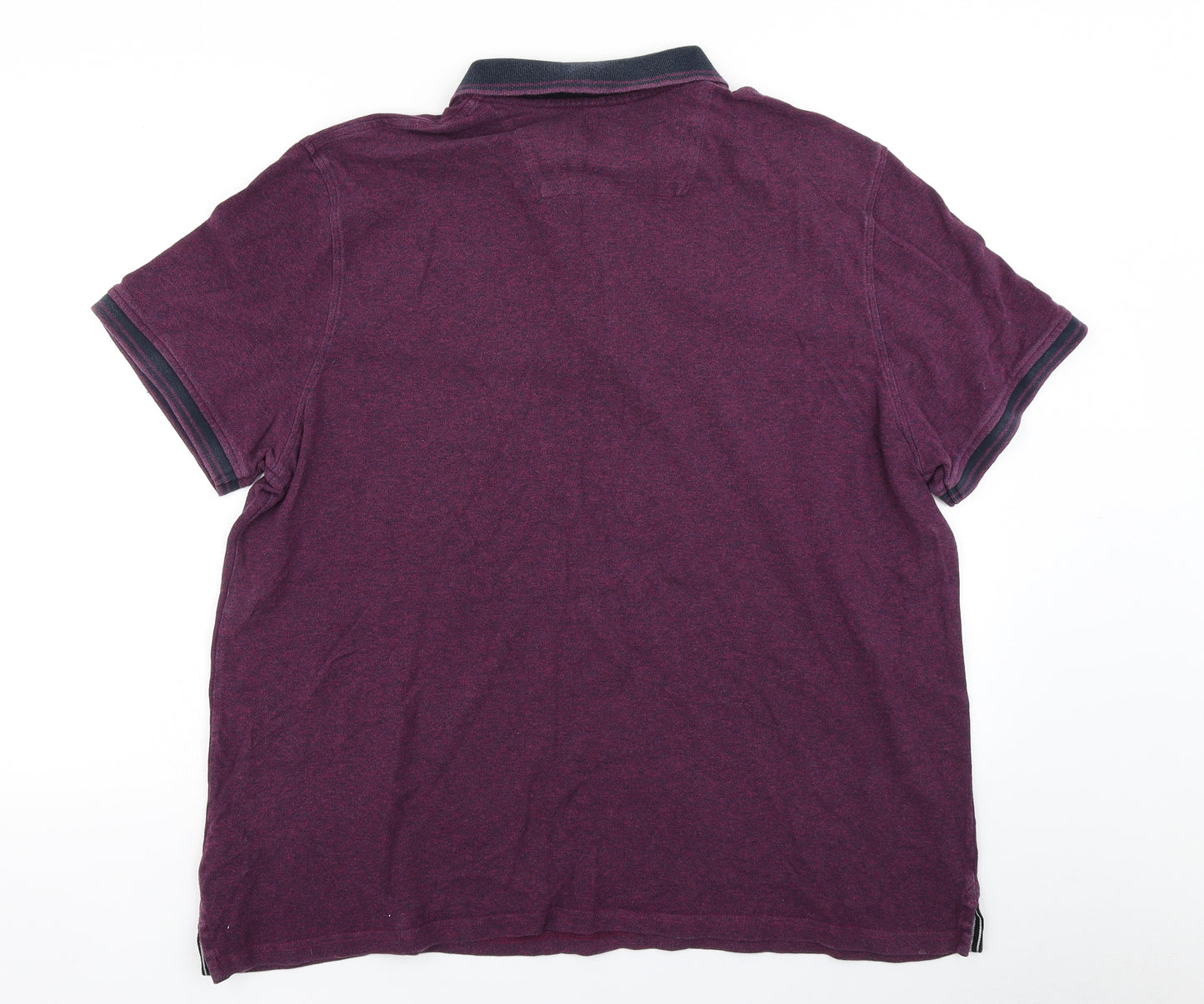 Maine Mens Purple    Polo Size XL