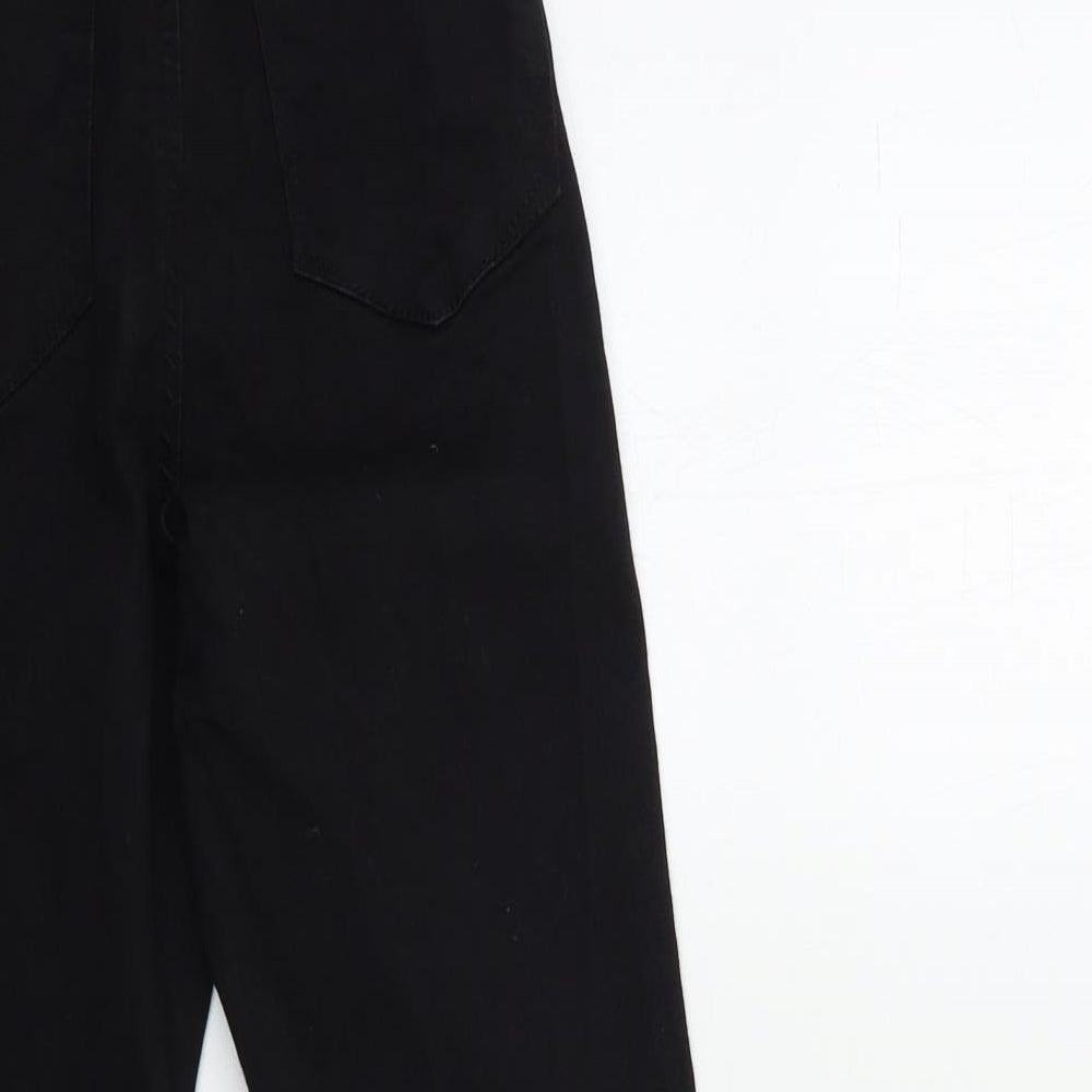 Denim & Co. Womens Black  Denim Skinny Jeans Size 8 L25 in