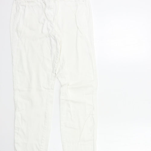 NEXT Womens White  Denim Skinny Jeans Size 12 L29 in