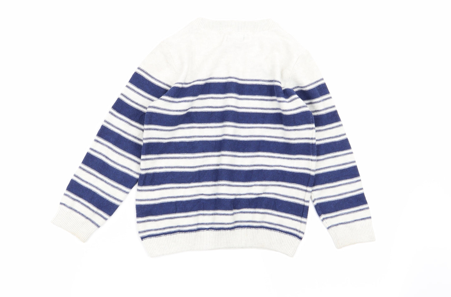 NEXT Boys Multicoloured Striped  Pullover Jumper Size 5 Years