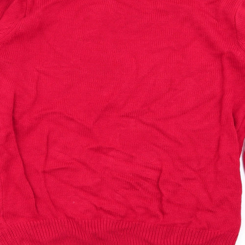 Primark Mens Red   Pullover Jumper Size M  - CHRISMTAS