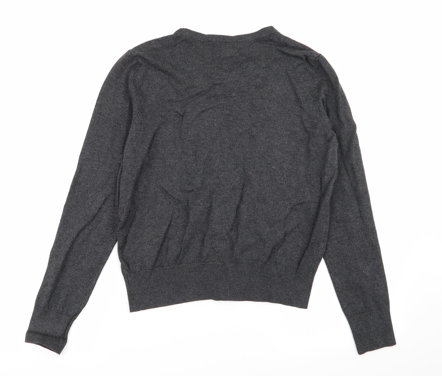 H&M Womens Grey   Pullover Jumper Size M