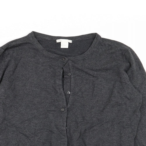 H&M Womens Grey   Pullover Jumper Size M