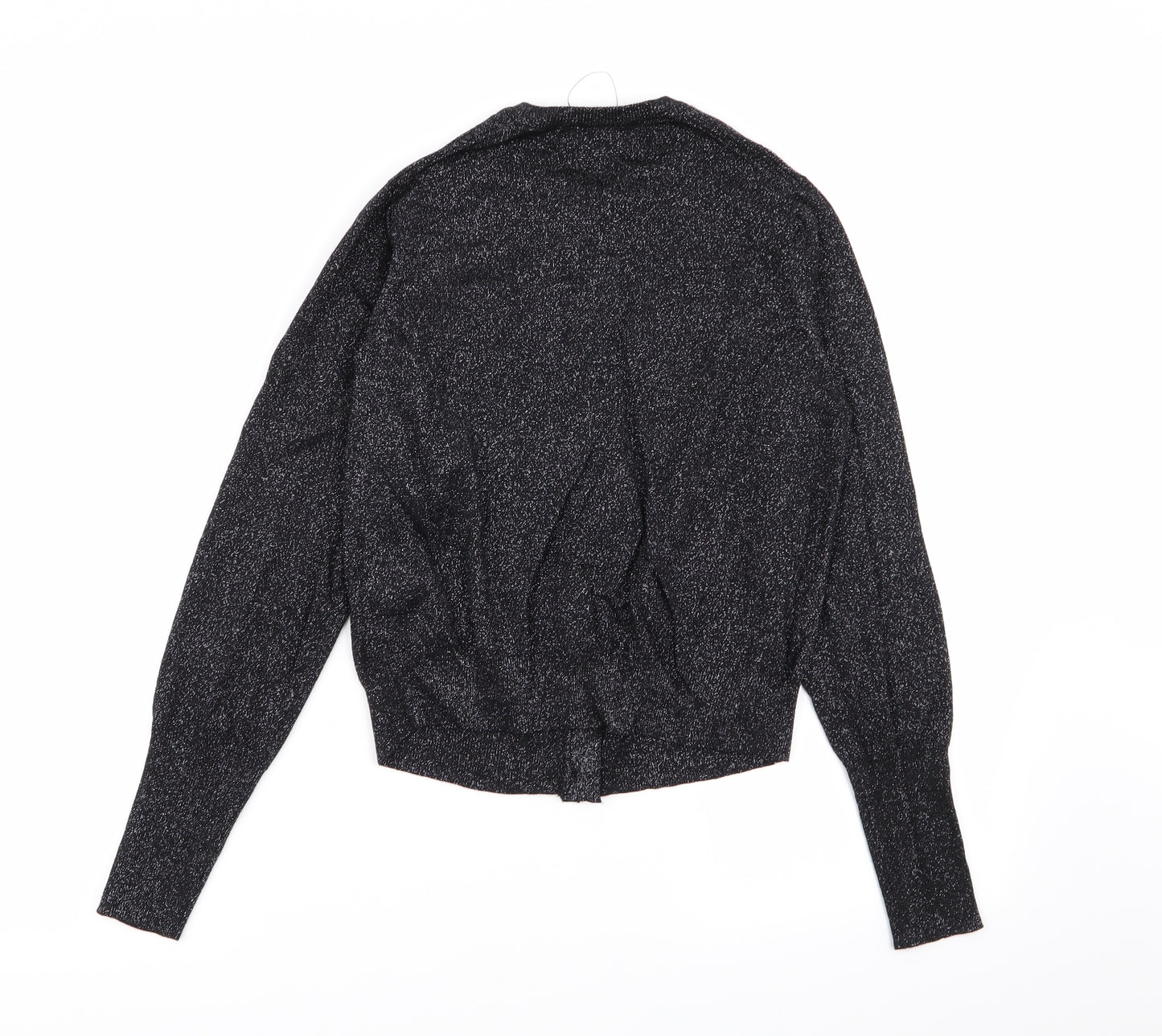 M&S Womens Black   Cardigan Jumper Size 12