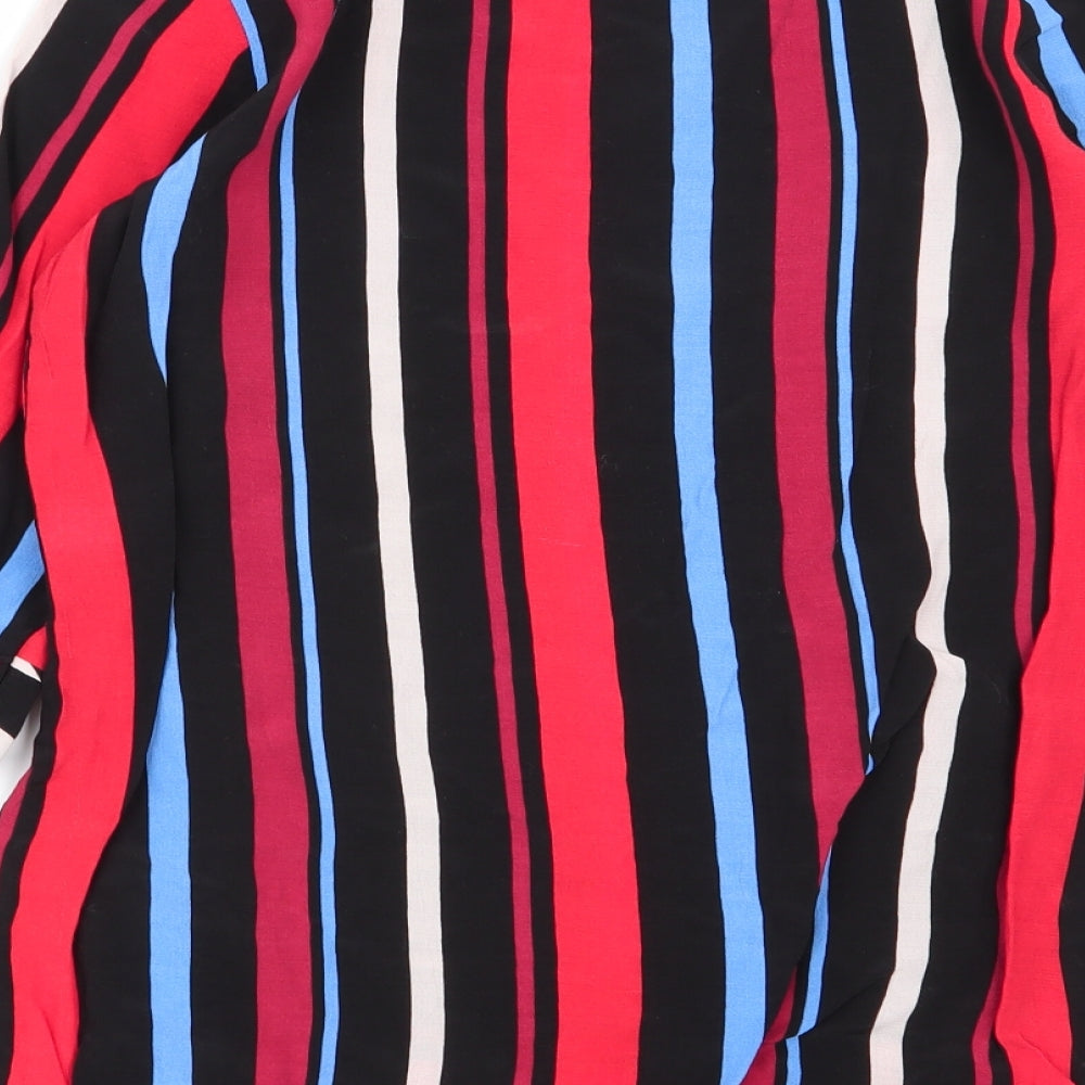 NEXT Womens Multicoloured Striped  Basic Blouse Size 6