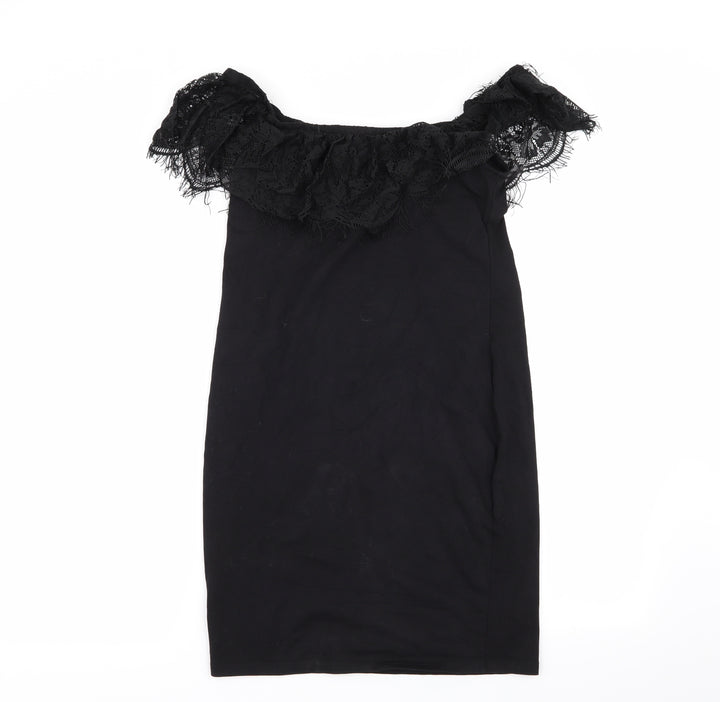 Miss Selfridge Womens Black   Pencil Dress  Size 12